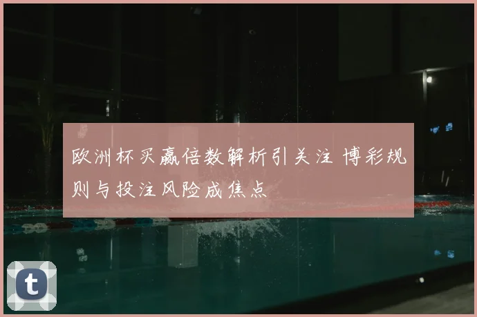 欧洲杯买赢倍数解析引关注 博彩规则与投注风险成焦点